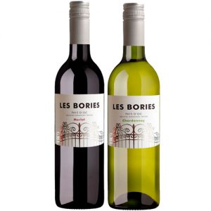 Les Bories duo merlot & chardonnay